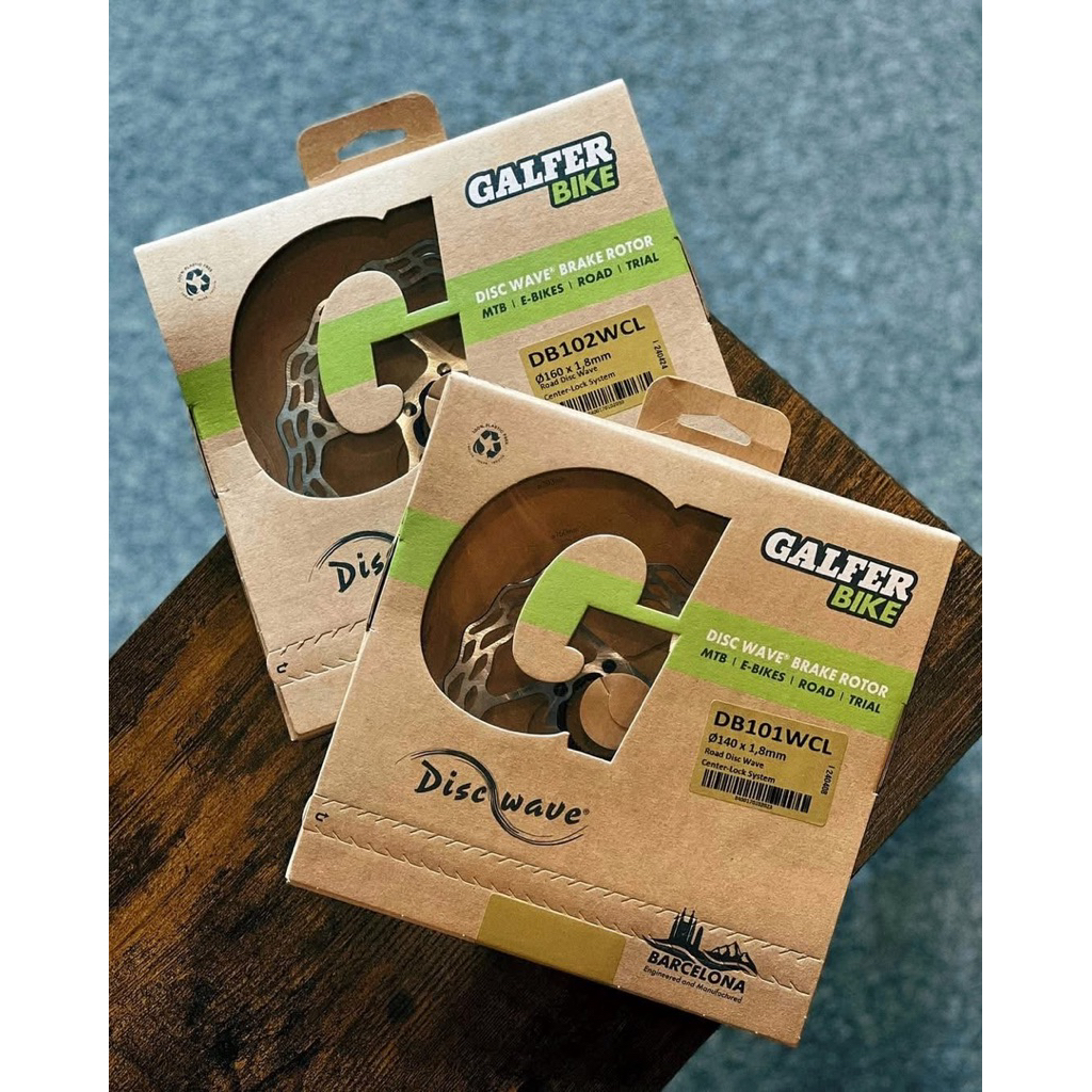 ใบดิสก์ แต่งเบา GALFER DISC WAVE , SHARK ROAD BRAKE ROTOR 140mm , 160mm
