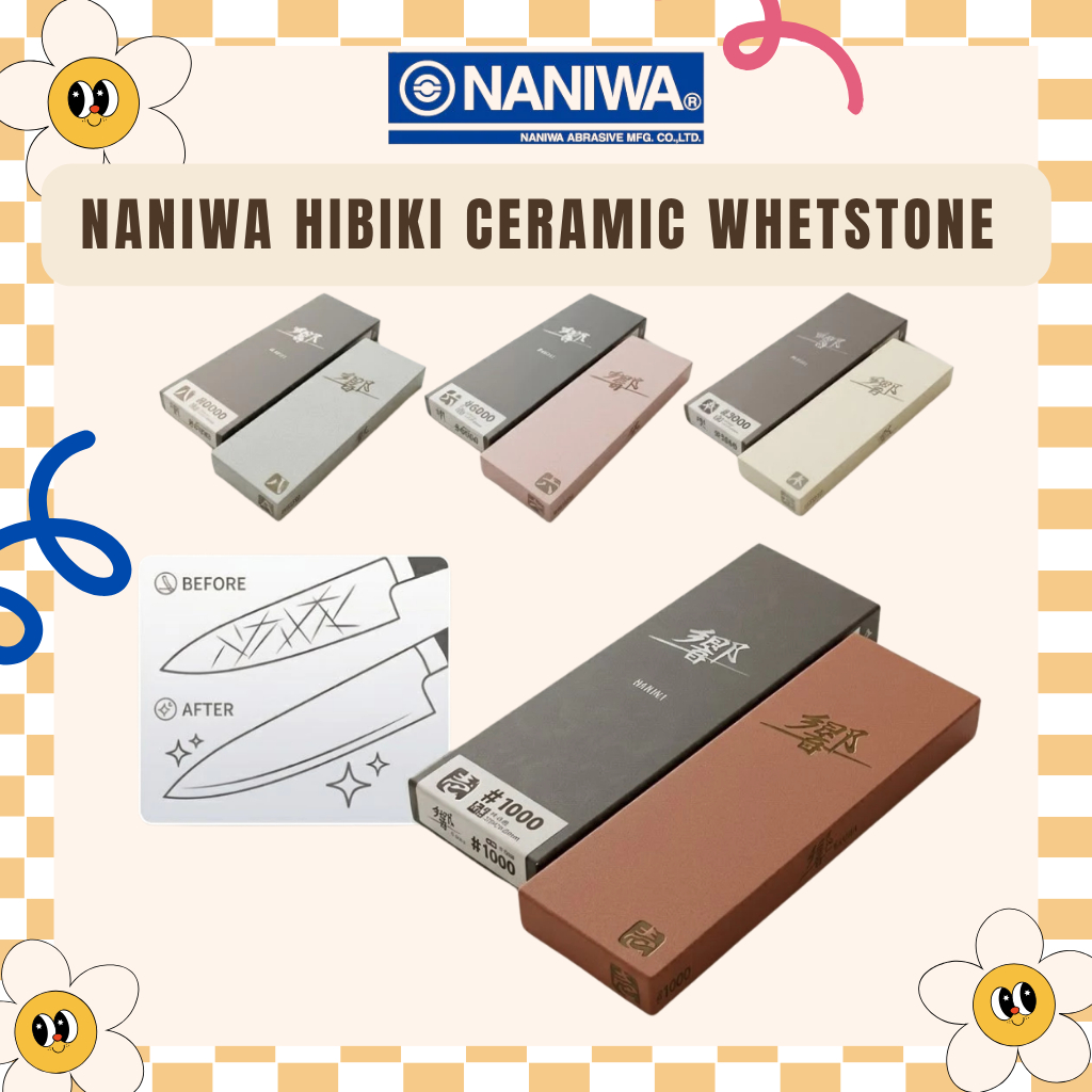 NANIWA Hibiki Sharpening Stone #1000, #3000, #6000, #8000