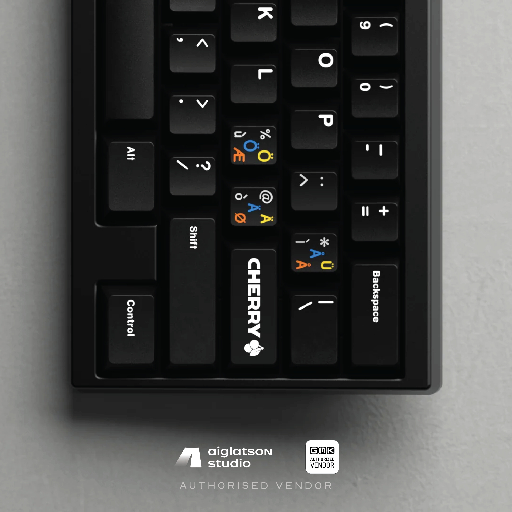 (พร้อมส่งในไทย) คีย์แคป GMK Mono - Keycap WOB ABS Doubleshot คุณภาพสูงจากเยอรมัน