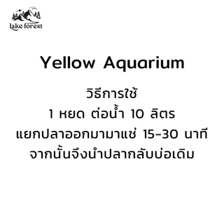 สามสหาย ดูแลคุณภาพน้ำ ครบจบในเซ็ตเดียว (เมทาลีน+ Yellow Aquarium + Anti Parasite)