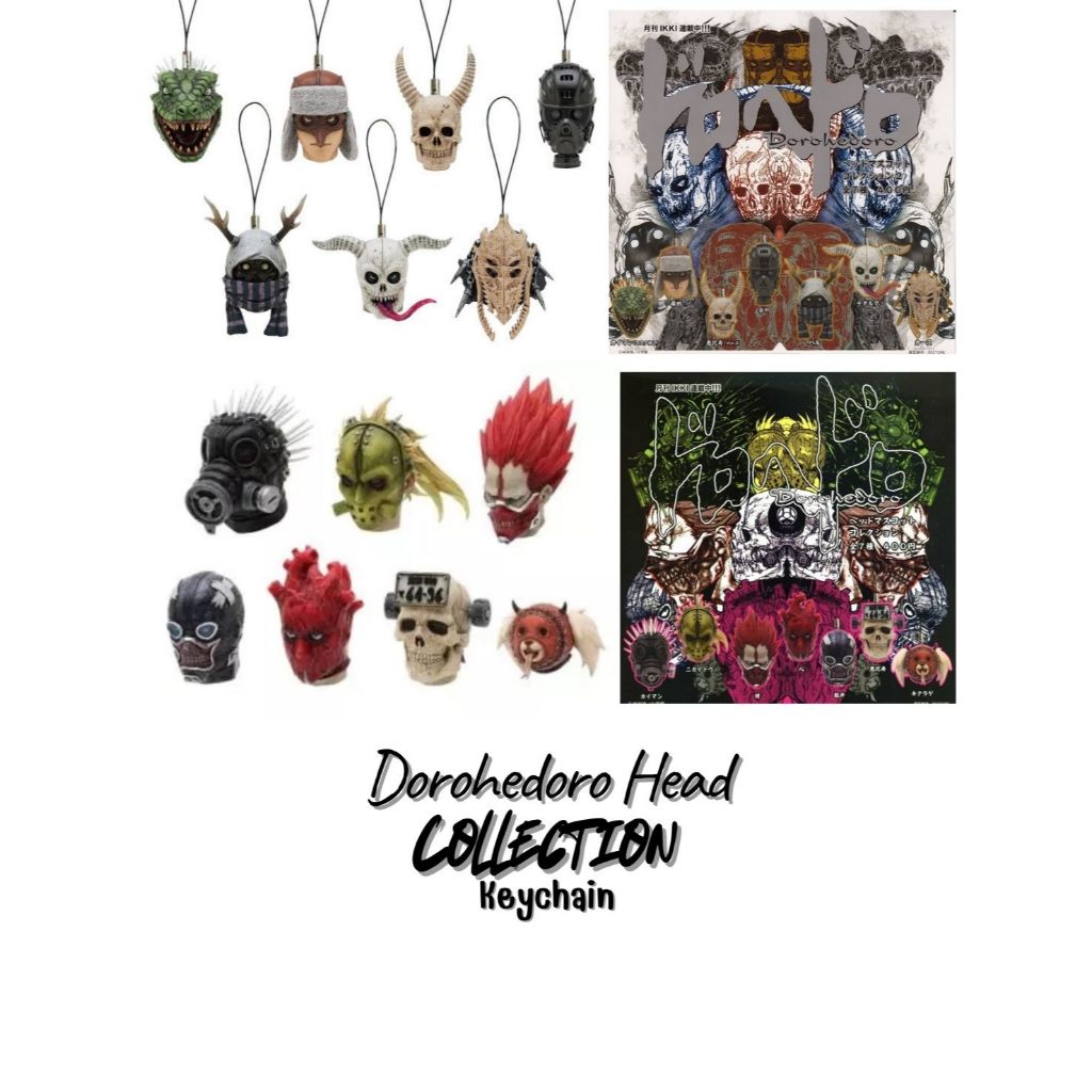 Dorohedoro Head - Collection - Keychain -