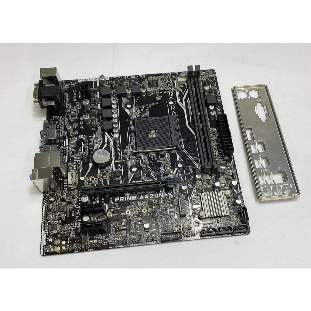 Asus prime a320m k มือสองใช้usbได้1ช่อง