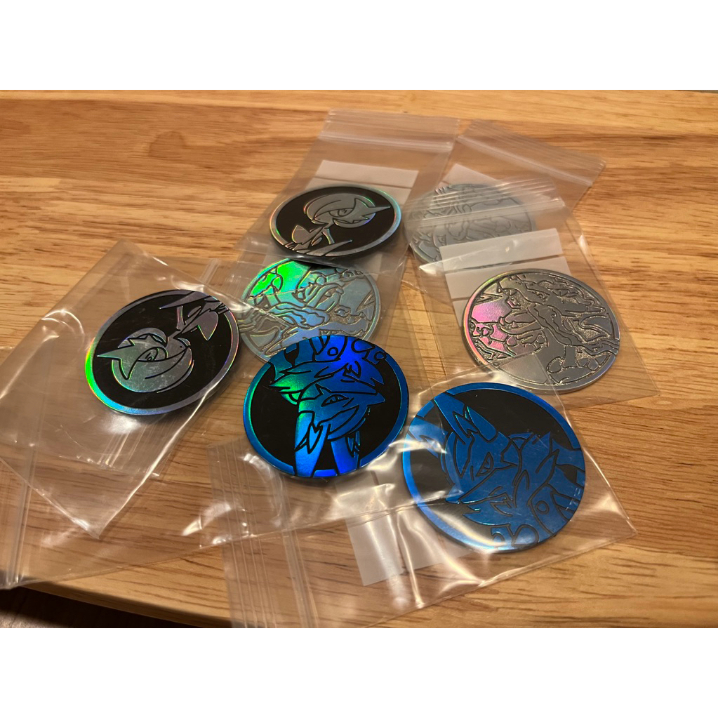 [Pokemon] Mega Evolution Coin เหรียญ Gardevoir Lucario Mega Charizard X (โปเกมอน อังกฤษ)