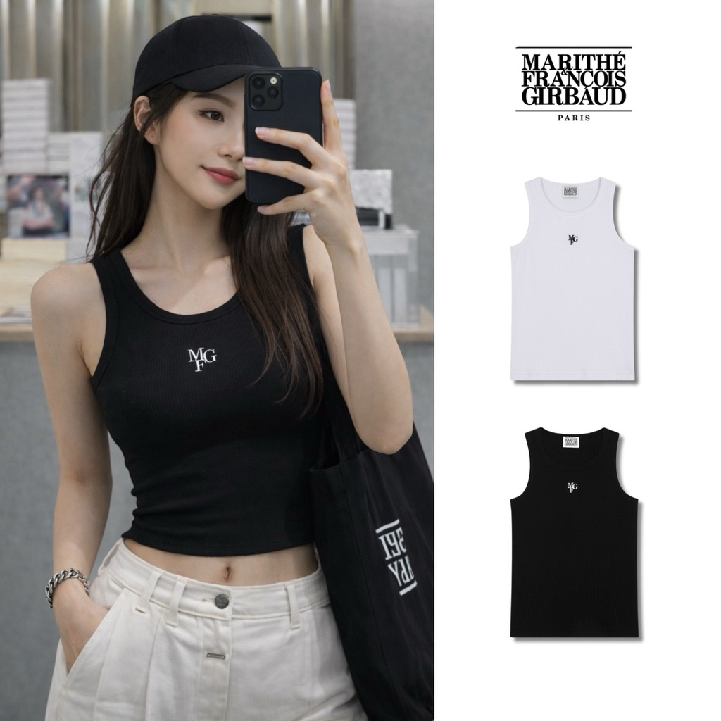 พร้อมส่ง / เสื้อกล้าม ❤️💯❤️ Marithe Francois Girbaud - Slim Sleeveless ส่งสินค้าทุกวัน ส่งเร็ว