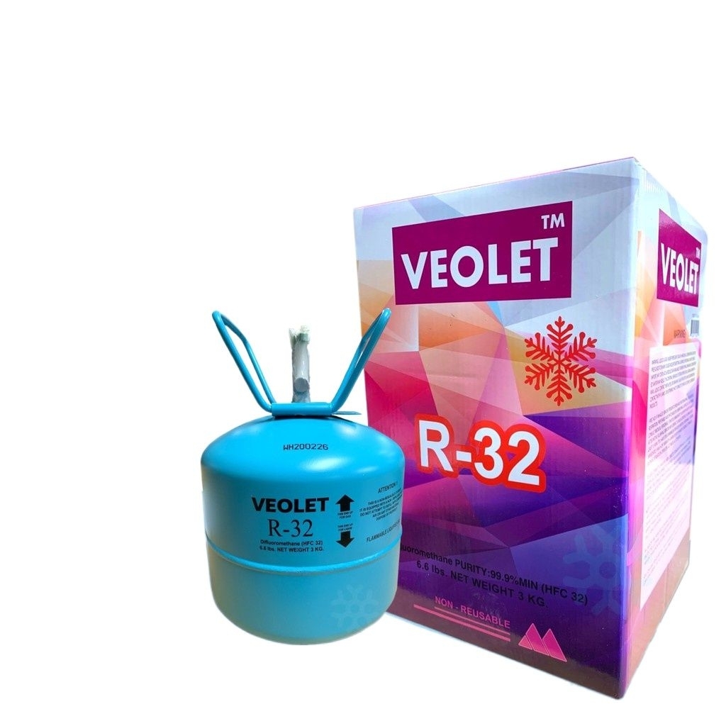 น้ำยาแอร์ R-32  ขนาด 3 KG. (iceberg ,veolet ,entropia และอื่นๆ)