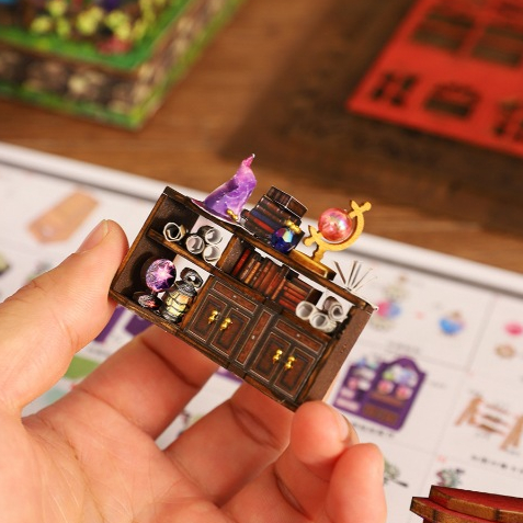 ส่งด่วนกทม. บ้านตุ๊กตา DIY ประกอบเอง Strange Castle รูปที่ 3