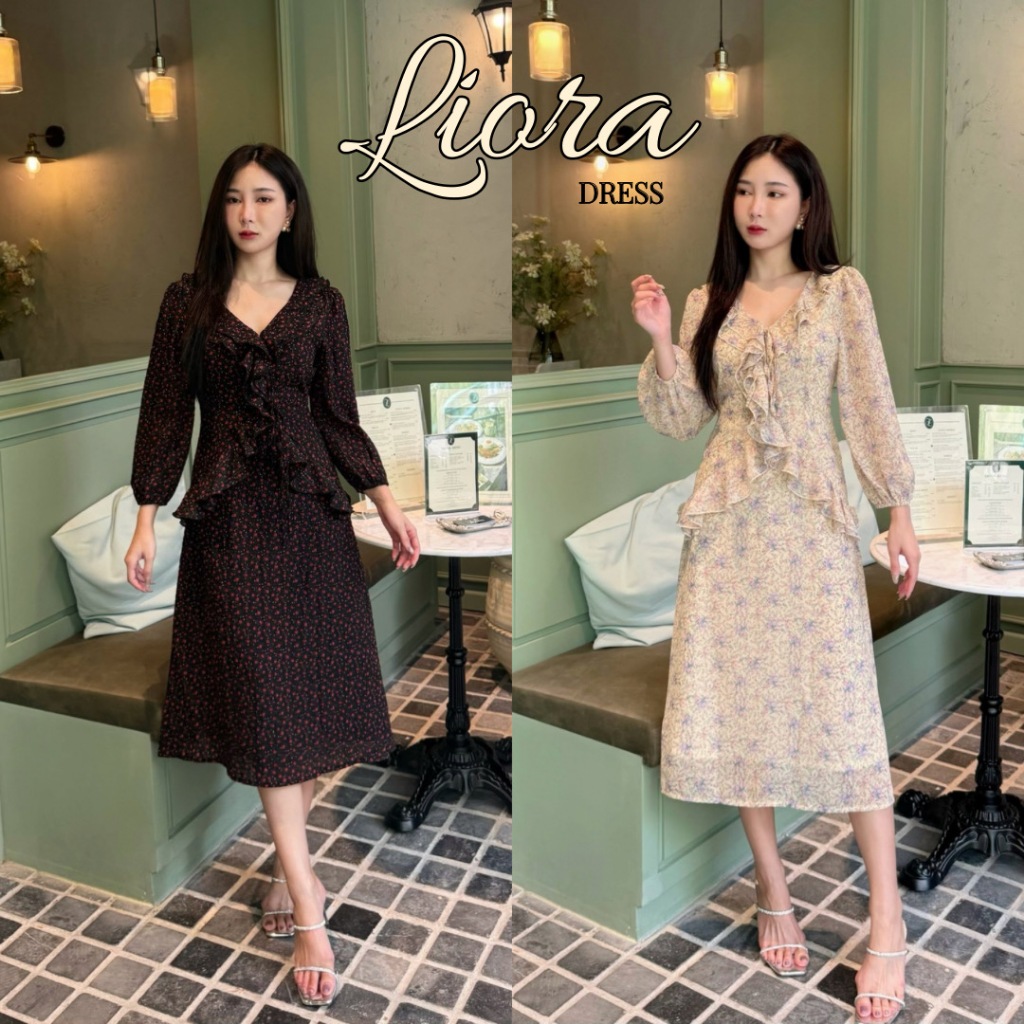 SIRINTRA : LIORA MIDI DRESS