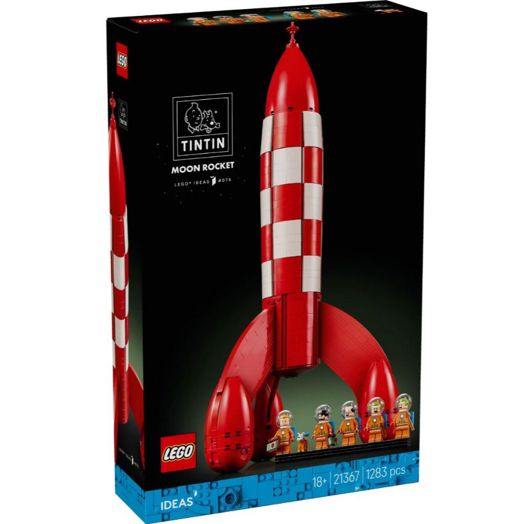 LEGO® Ideas Tintin® Moon Rocket 21367