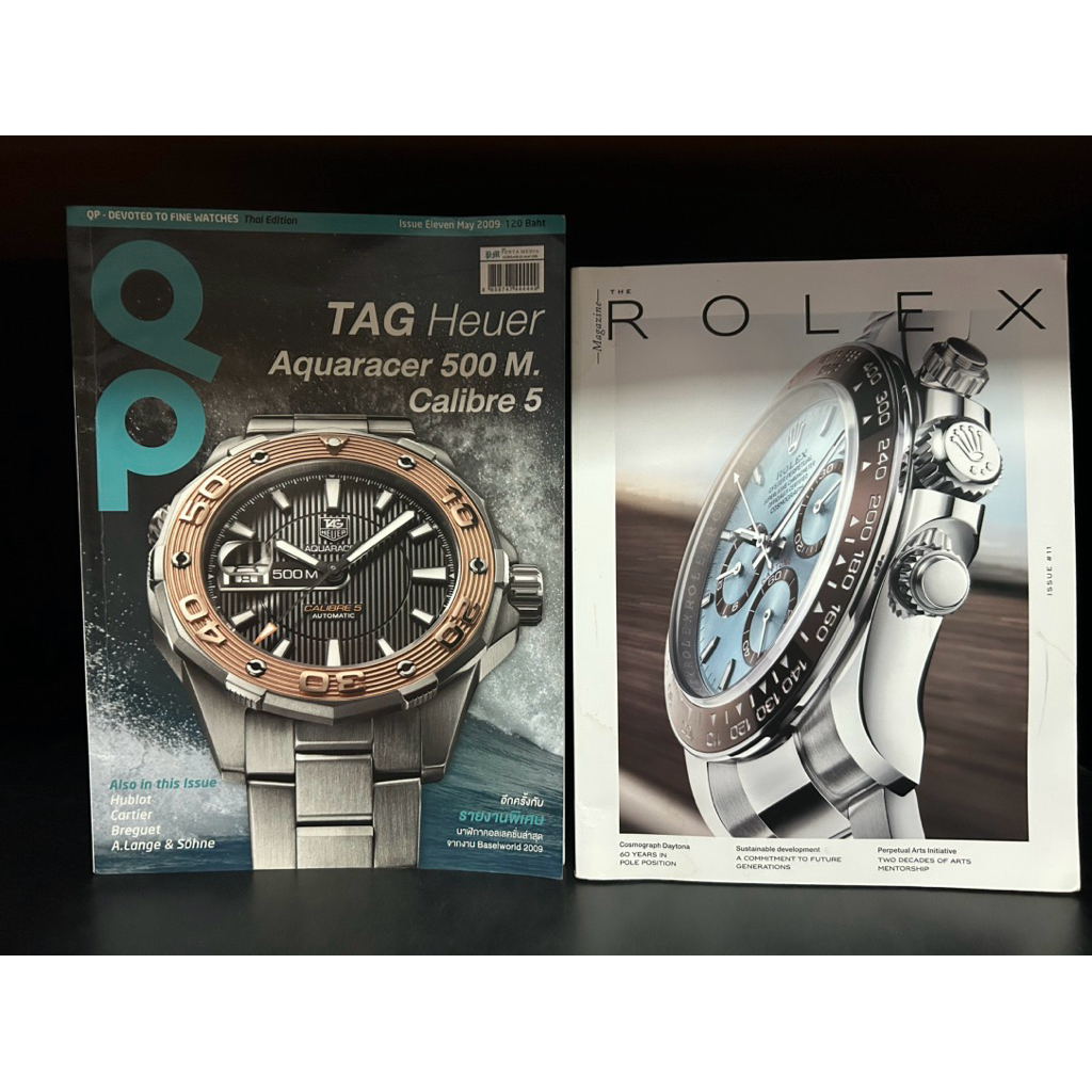 หนังสือมือสอง Used : English | TAG Heuer Magazine Issue May 2009, Rolex Magazine Issue 11 (Water sta