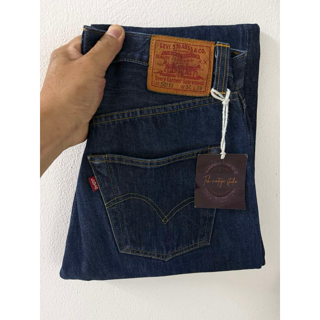 Levi’s 501 xx bigE ริมแดง LVC 1947 , Made in USA , Size W32 L36 (ขนาดจริงดูตรงรายละเอียดสินค้า)