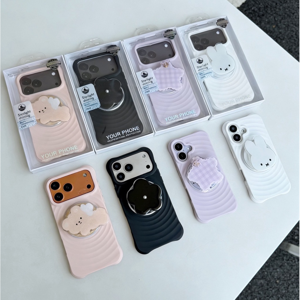 พร้อมส่ง เคสซิลิโคน รองรับแม่เหล็กชาร์จ Griptokไอริงตั้งมือถือแม่เหล็ก for 17promax 17Air 17 pro 11/13/14/15/16promax