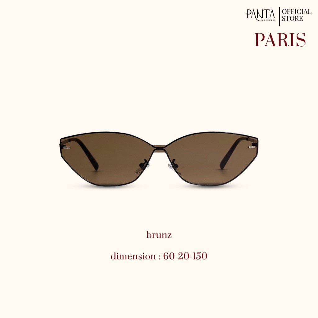 PANTA | PS : PARIS (ปารีส) แว่นกันแดด UV400 ไร้กรอบ รูปที่ 3