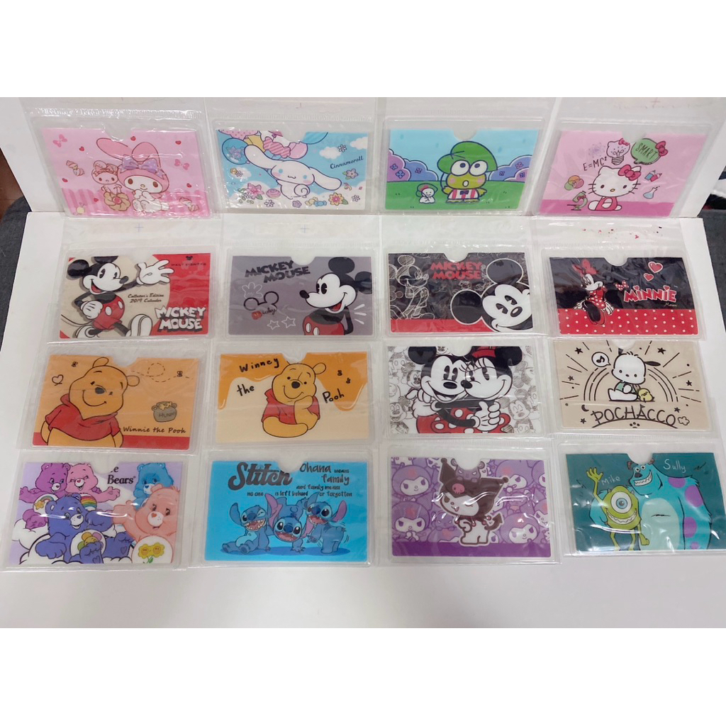 ซองใส่บัตรลายการ์ตูน Disney ใส่บัตรได้2ใบ