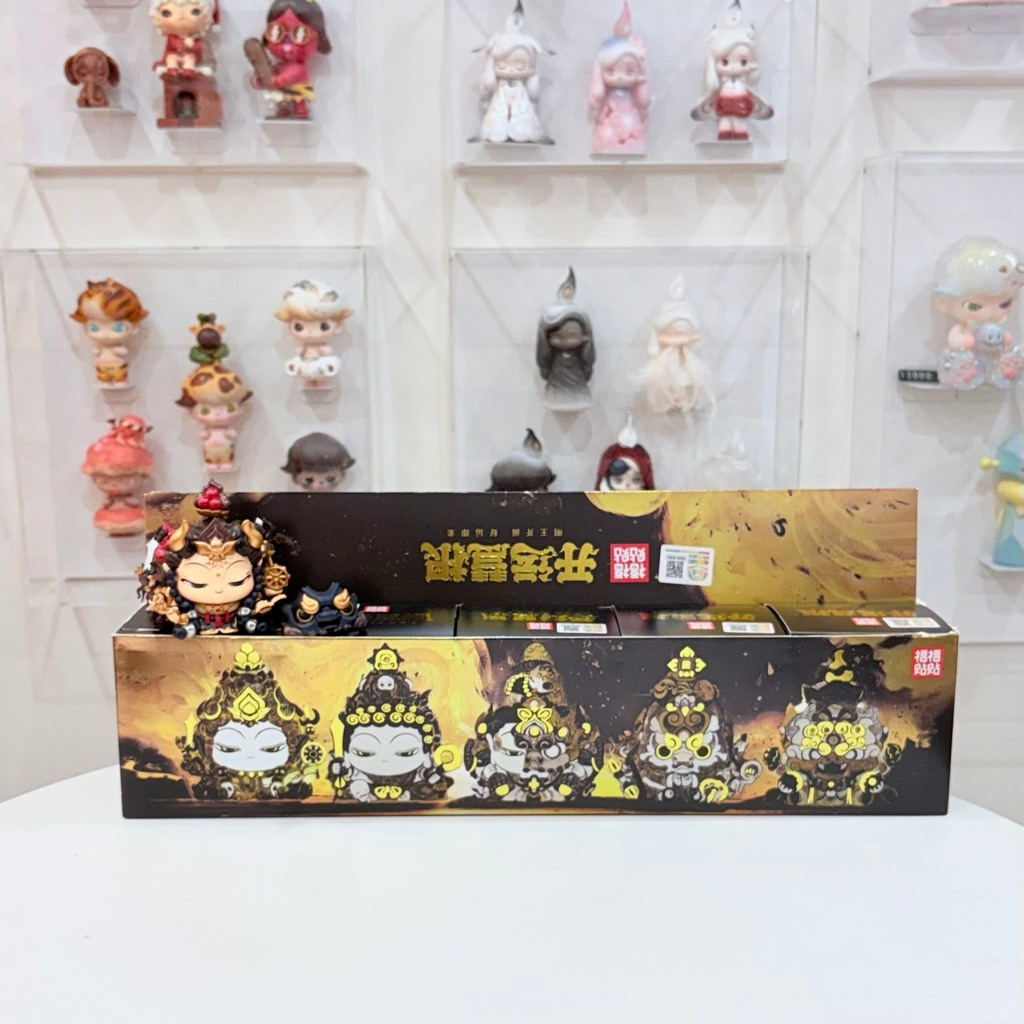 ยกกล่องใหญ่   FufuTietie Five Wisdom King Series (กล่องสีดำ) พร้อมส่งในไทย  ของแท้ มีหน้าร้าน ราคา ถูกที่สุด ดีลบีเคเค แกลเลอรีภาพที่ 6
