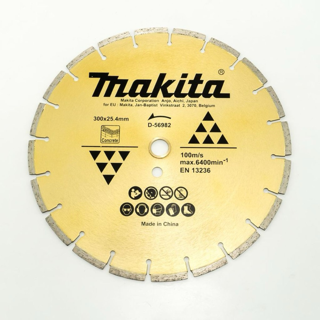 MAKITA มากีต้า MP003221 ใบเพชรตัด 12" LASER (3 MM) D-56982 LASER WELDING DIAMOND WHEEL 12" Code D-56