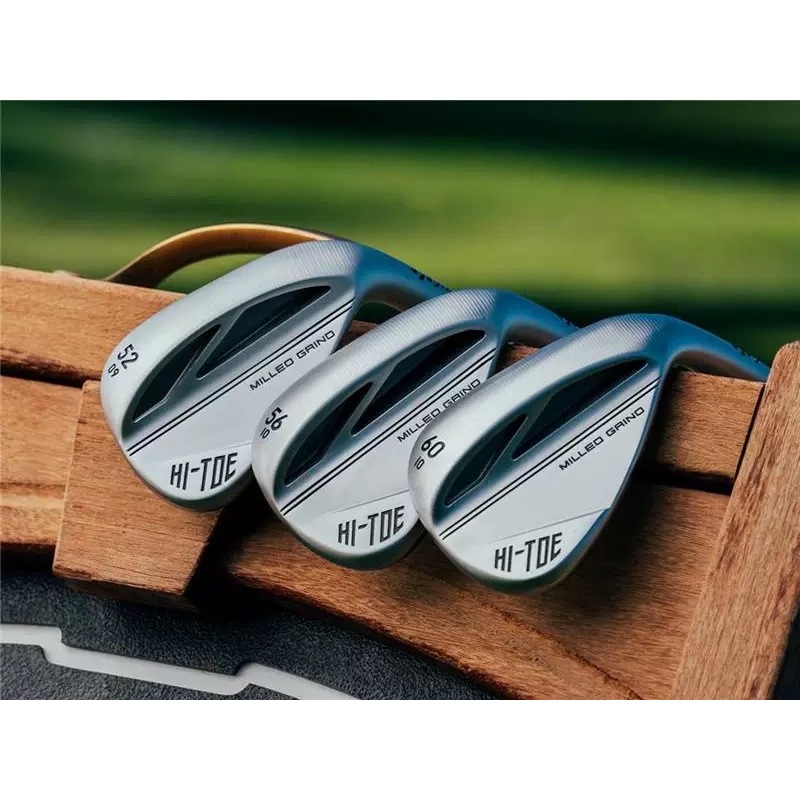 WinnerGolf ไม้กอล์ฟ Taylormade Hi-Toe 60° เวดจ์กอล์ฟ หนึ่งชิ้นไม้ตีกอล์ฟเงินสีดำ 52  56 60องศาสำหรับมือขวา
