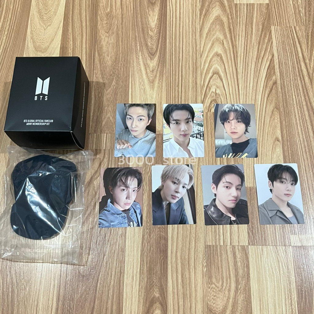 [พร้อมส่ง] การ์ด BTS จากเซ็ต membership ของแท้ มีแค่อย่างละใบนะคะ
