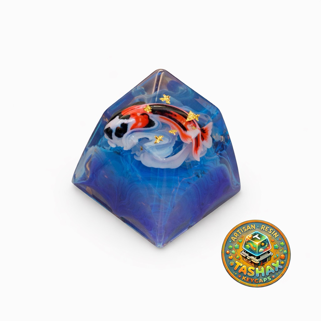 คีย์แคปปลาคราฟ Keycaps koi fish 🎏