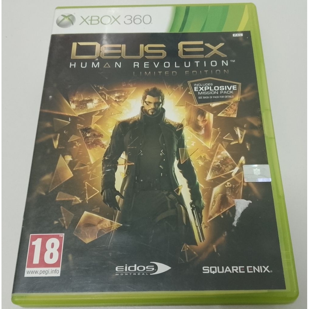 แผ่นแท้ Xbox 360 Deus Ex