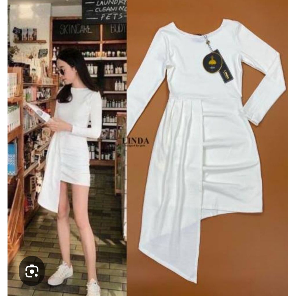 เดรสงานป้าย Ariya size XL-2xl มือ1 ป้ายห้อย