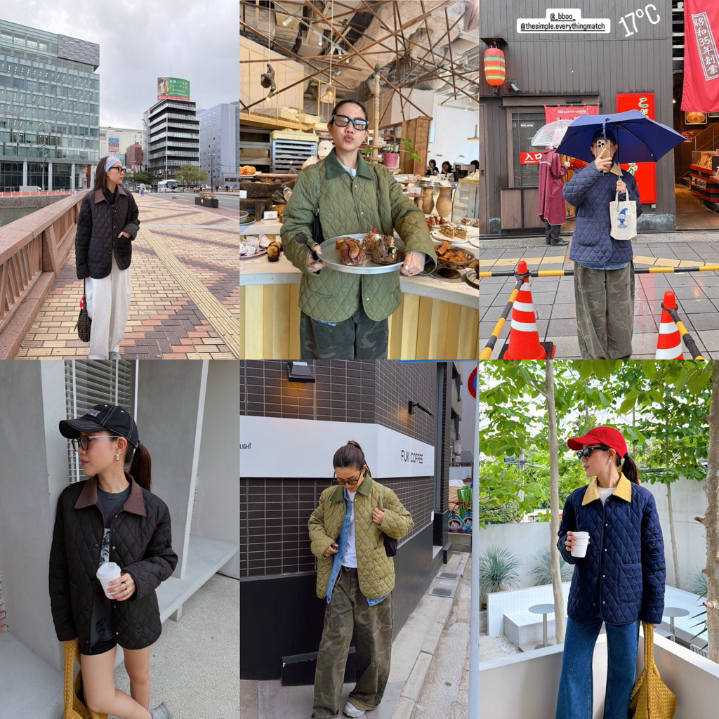 Made by Thesimple }LINER JACKET “CORDY” COLLECTION ไลน์เนอร์แจ๊กเก็ต3สี