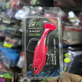 ปลายางไททั้นtriton ขนาด8เซน14กรัม มีสีสัน และหางสี