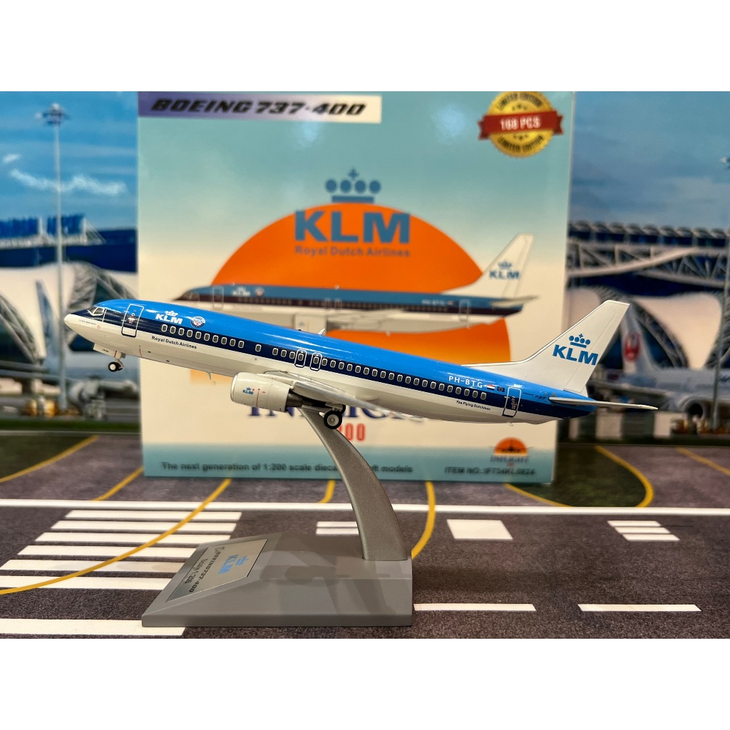 InFlight200 [IF734KL0824] 1:200 KLM B737-406 PH-BTG