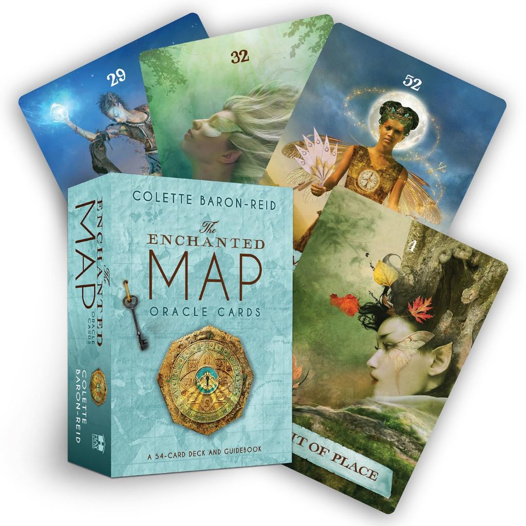 ✨พร้อมส่งแท้💯The Enchanted Map Oracle Cards: A 54-Cards🌟🔮 ไพ่ออราเคิล