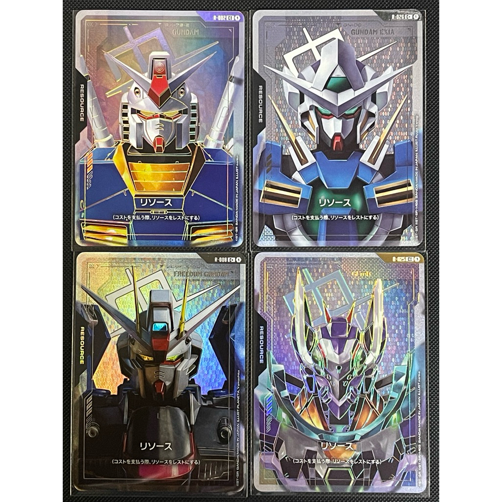 [Resource C+, C] Gundam card game Resource GD01, GD02, GD03, GD04