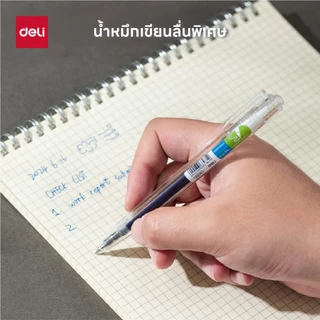 ปากกาเจลหมึกน้ำเงิน Deli รุ่น EG05 หัวปากกา 0.5 เขียนลื่น (จำหน่าย 1 ด้าม)