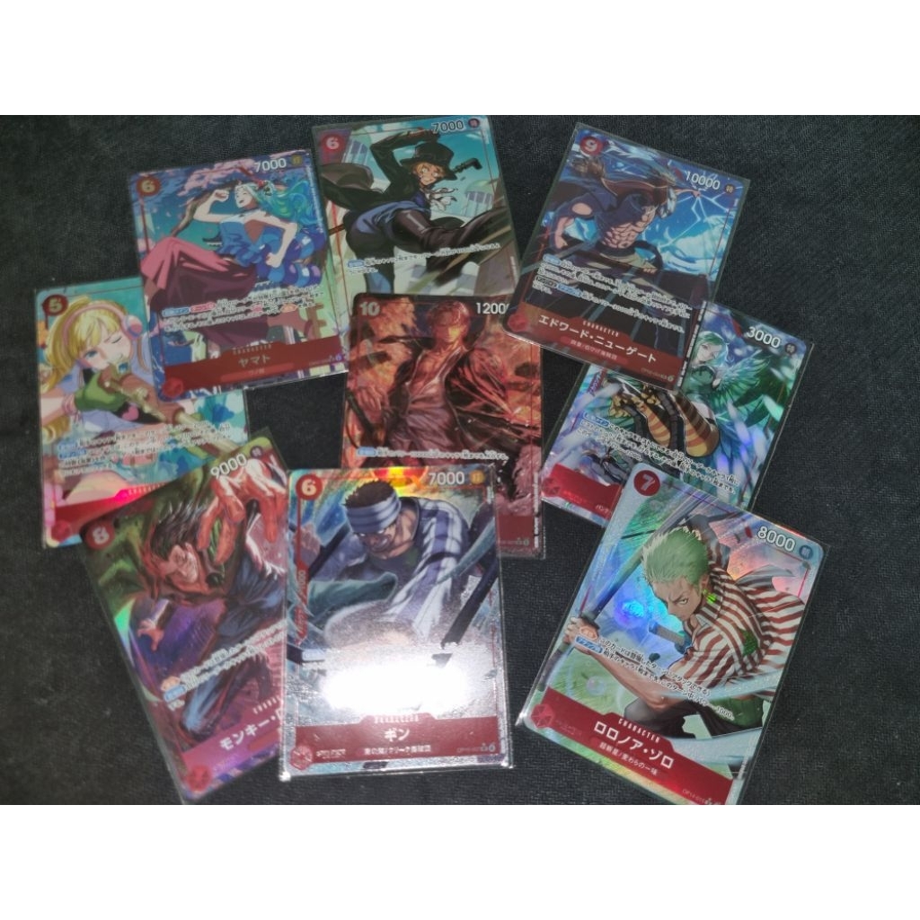 One Piece Card Game การ์ดสีแดงระดับ Parallel Art ชุด 1