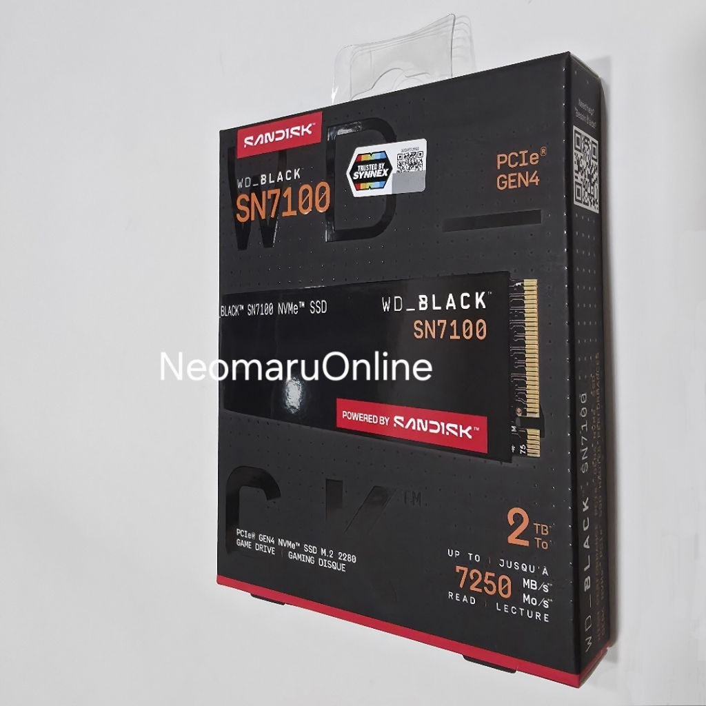 M.2 WD BLACK SN7100 2TB ของใหม่ มือ1 พร้อมส่ง