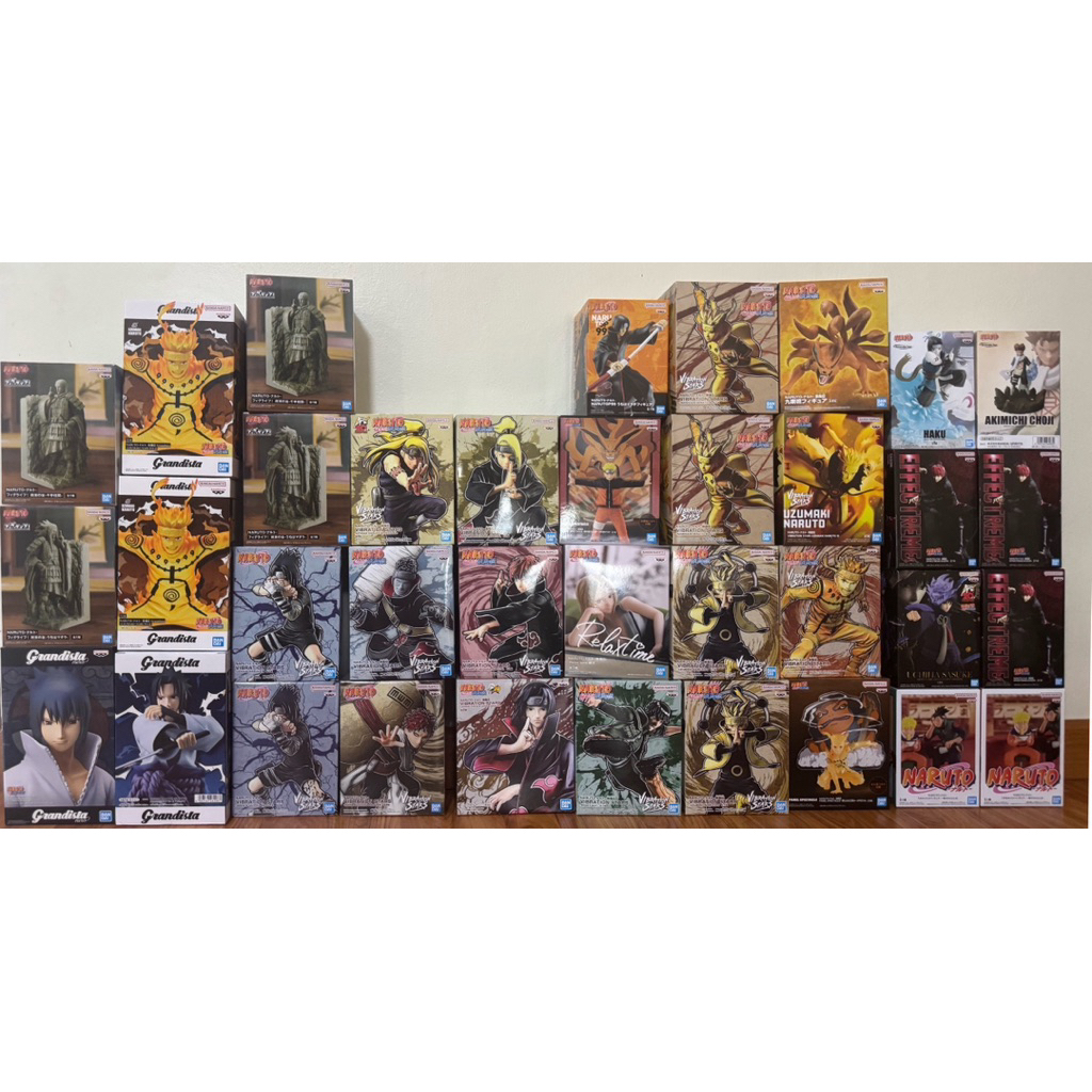 Banpresto Naruto Crane game ตัวซ้ำ ไม่รวมฐานใส