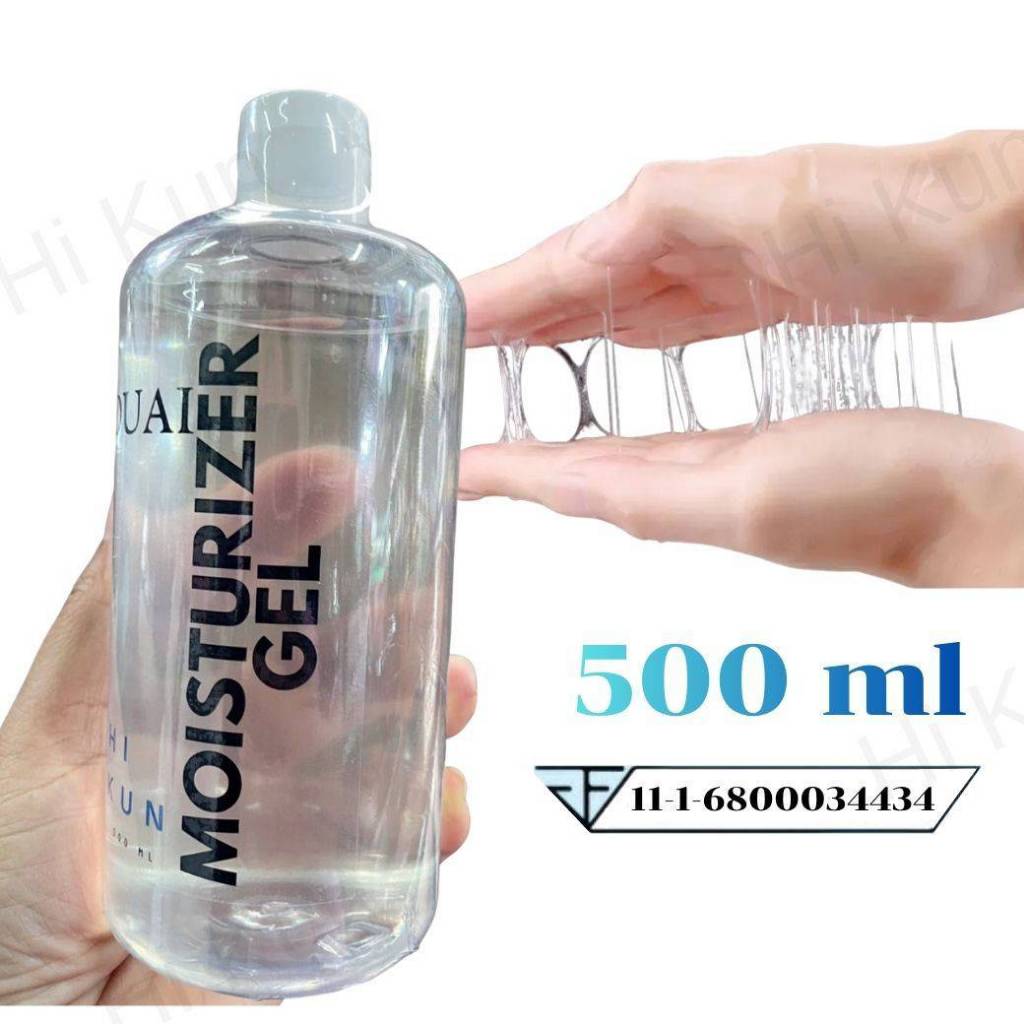 DUAI MOISTURIZER GEL ให้ความชุ่มชื่น ไม่ระคายเคืองต่อผิว เจลหล่อลื่น ขนาด 500 ml. (ไม่ระบุชื่อ)