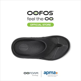 OOFOS OOriginal Plus Black รองเท้าเพื่อการฟื้นฟู