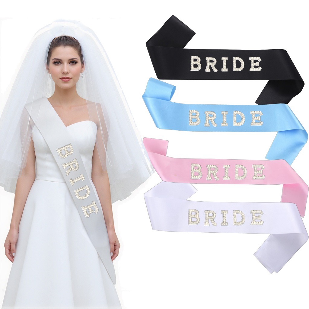 พร้อมส่งจากไทย  ที่คาดผม Bride To Be 79 บาท น่ารักงานปาร์ตี้ห้ามพลาด ราคา ถูกที่สุด ดีลบีเคเค แกลเลอรีภาพที่ 2