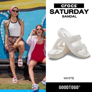 Crocs รองเท้าแตะ Saturday Sandal รุ่น 213586-2MC / 213586-100 / 213586-214 / 212867-2MC