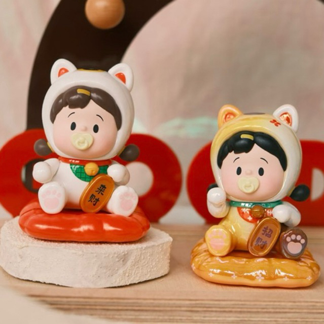 😽🧧 ; ( พร้อมส่งด่วน! ) Hanamaki Lucky Cat Series Blind Box