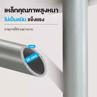 โต๊ะพับ โต๊ะพับอเนกประสงค์ โต๊ะวางของ โต๊ะตลาดนัด โต๊ะพลาสติก HDPE ขาเหล็ก รับน้ำหนักได้สูง 500 กก.