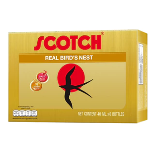 [แพ็ก6] Scotch(สก๊อต) รังนกแท้ 40 มล.