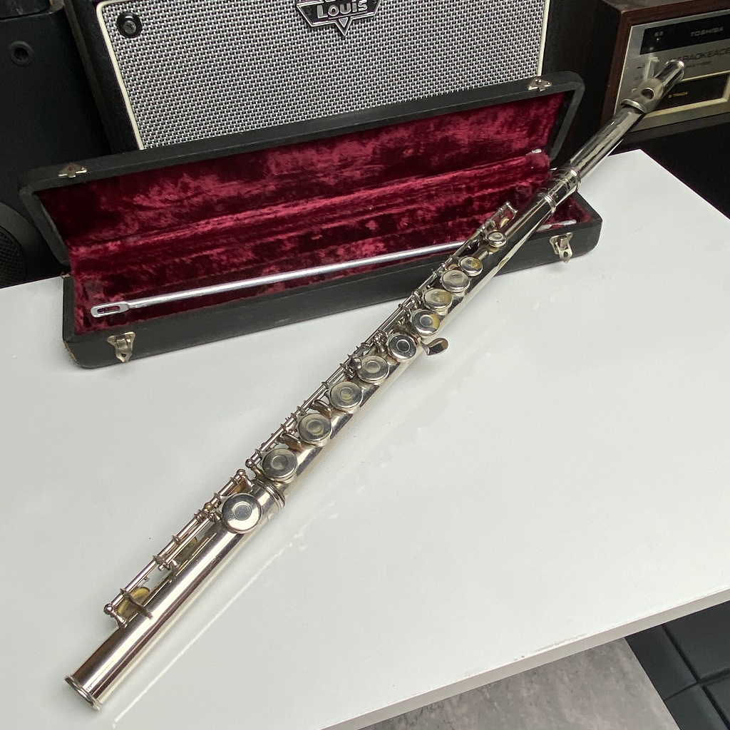 ฟลูต Flute 🪈 ยี่ห้อ Flute TANE'S Laboratory BR.11959 🇯🇵  สภาพมือสอง งานซ่อม