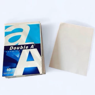 กระดาษA4 แพค40แผ่น DoubleA แพคละ12แพค ราคา 190 บาท