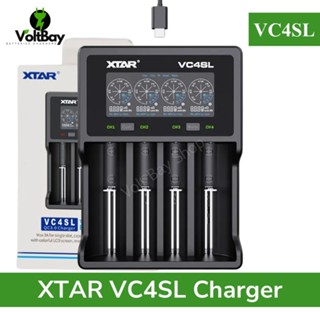 XTAR เครื่องชาร์จ  VC4SL สำหรับถ่านชาร์จ 3.6/3.7V Li-ion and…