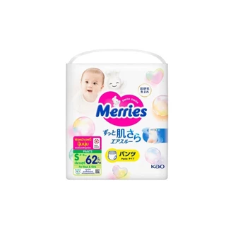 (ไซส์S-XXL) Merries Japan Pants ผ้าอ้อมเมอร์รี่ส์แบบกางเกง Size S - XXL