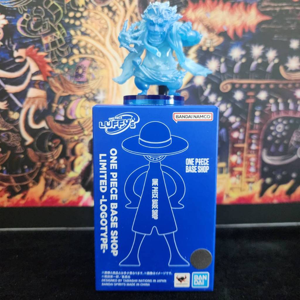 🏝️พร้อมส่ง🔥 One Piece Base Shop Limited Logotype Luffy มือ1 JP 🇯🇵 ของแท้🔥