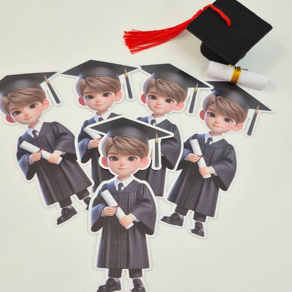 1 ใบ การ์ดบัฑิต การ์ดรับปริญญา การ์ดใส่ ช่อดอกไม้