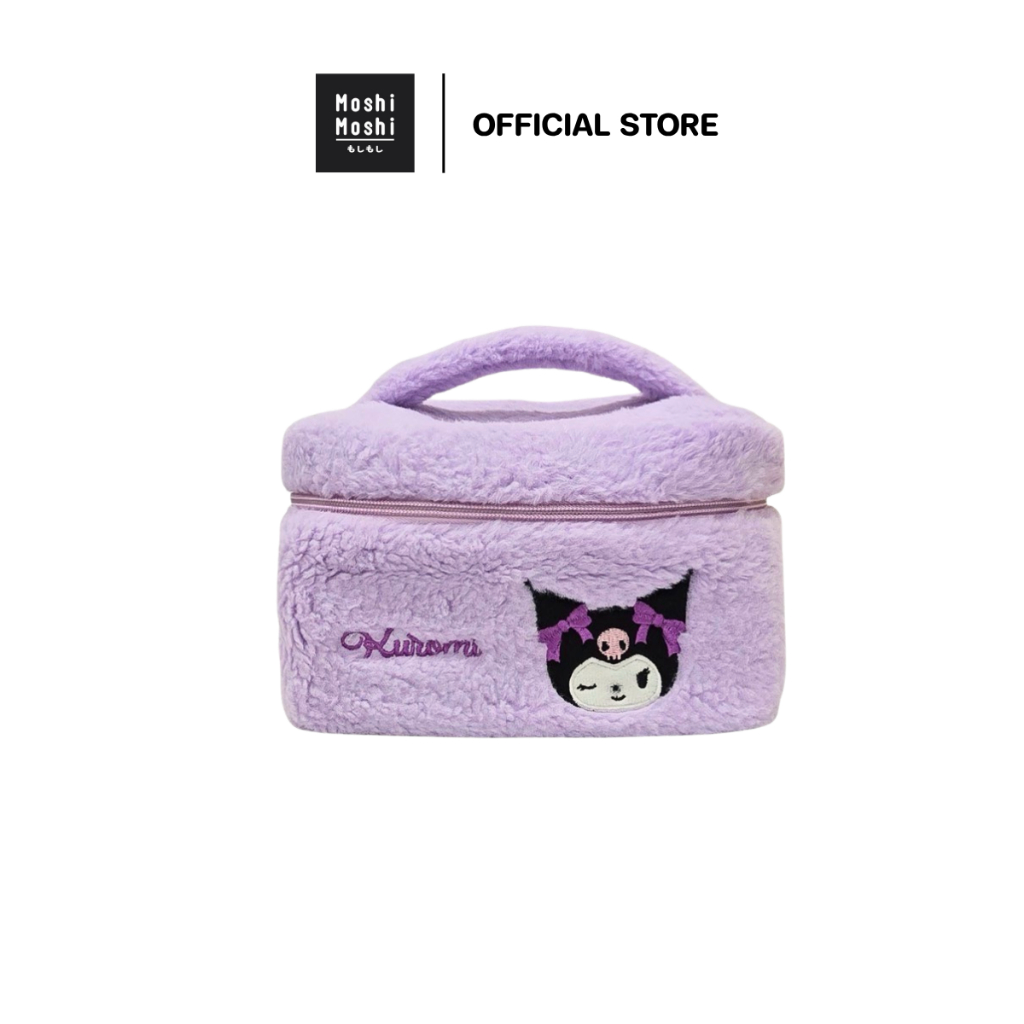 Moshi Moshi กระเป๋าเครื่องสำอาง ลาย Kuromi ลิขสิทธิ์แท้จากค่าย Sanrio รุ่น 6100007569