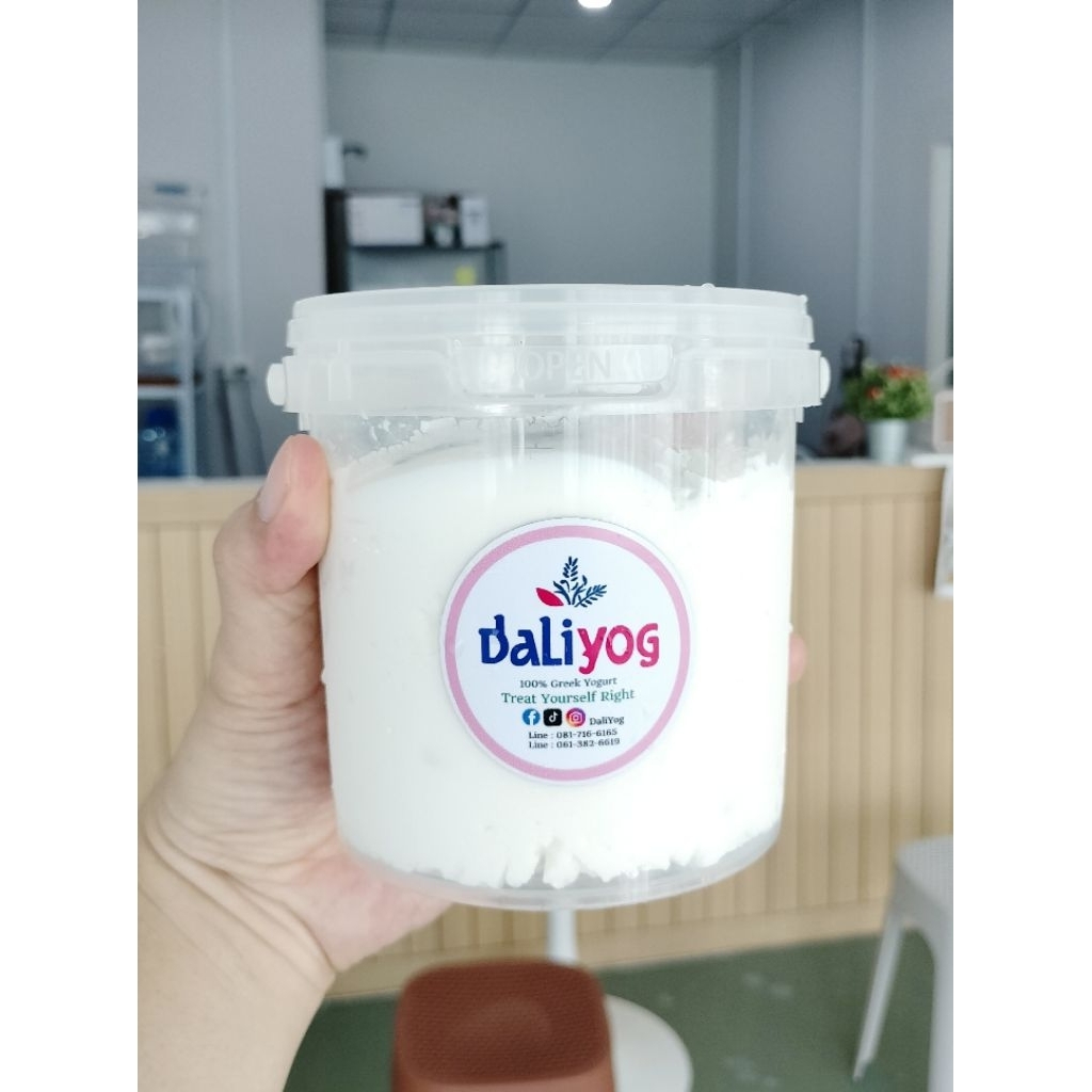 Greek Yogurt Daliyog 500gram, Natural, No Sugar added