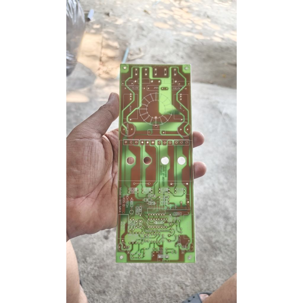 คราสดีไบอัสในตัว pcb FR4คราสดี1 u