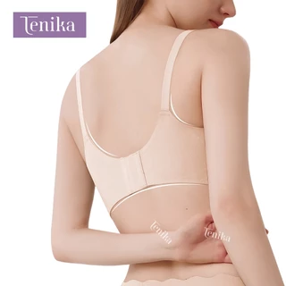 TENIKA เสื้อในให้นม บราแบบเปิดด้านหน้า Plus Size Nursing Bra สะดวก ผ้านิ่ม ไร้รอยต่อ เปิด-ปิดสะดวก Bra-103